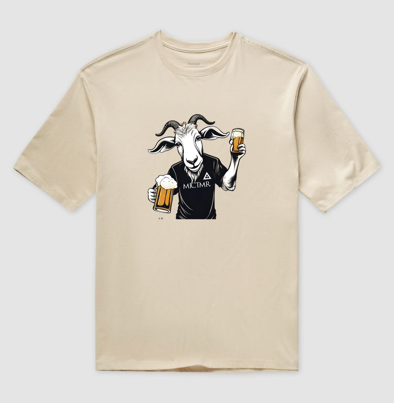 Camiseta Oversized Bode Cervejeiro 15 - Mr. GADU