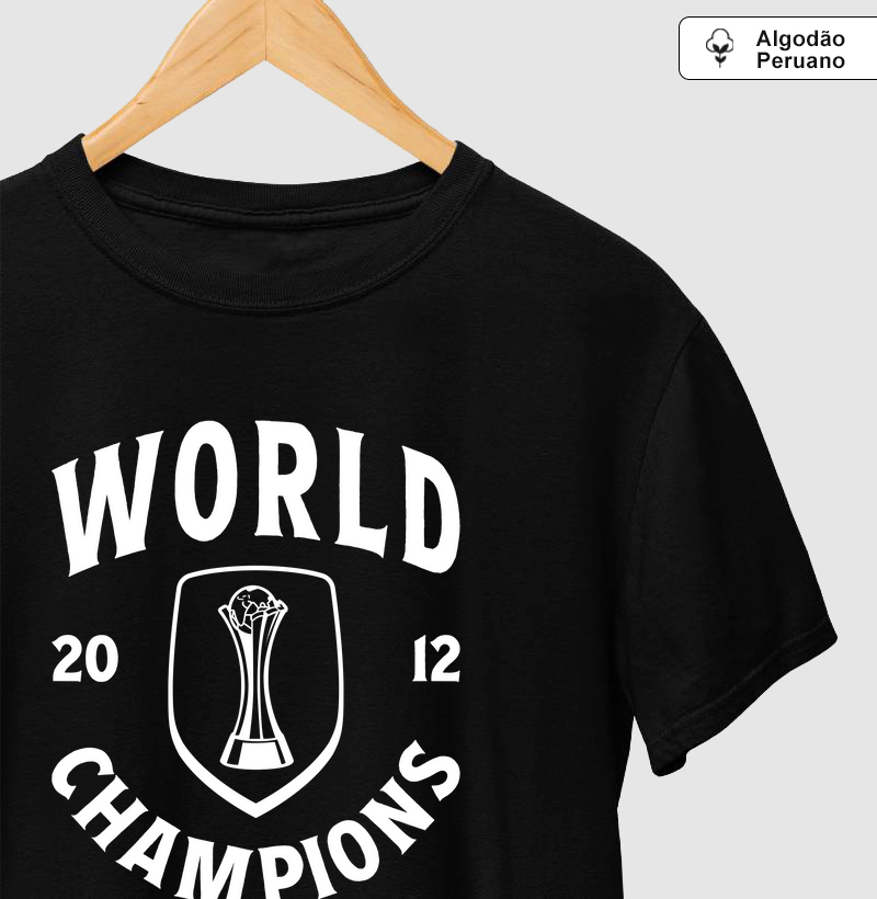 Camiseta Algodão Peruano - Mundial 2012