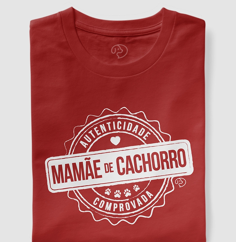 Mamãe de Cachorro Carimbo