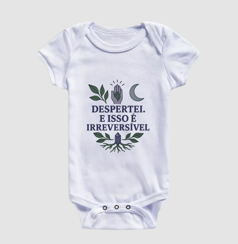 Despertei. E isso é irreversível
