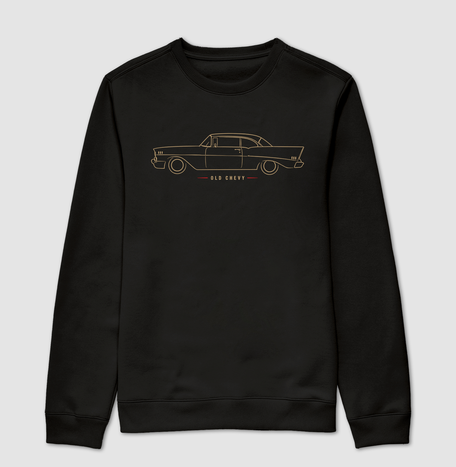 Golden '57 | Fine Lines - Old Chevy