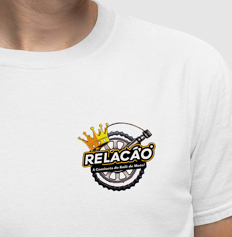 Camiseta básica e clássica