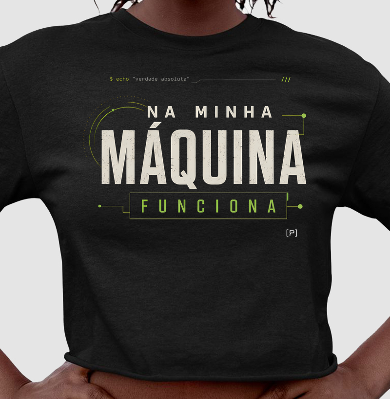 Cropped Dev Na Minha Máquina Funciona