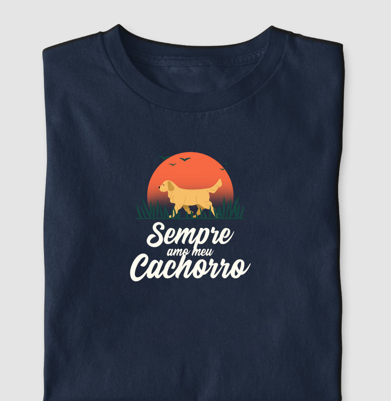Camiseta Cristã - Estampa de cachorro - Amor Divino| Milagree 