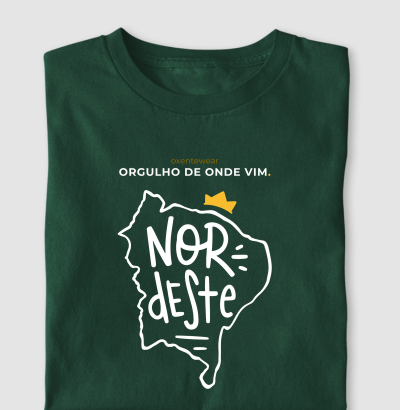 Camiseta Orgulho de onde vim. | OxenteWear