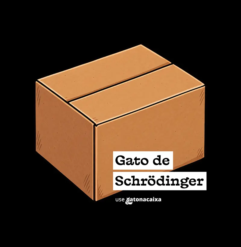 Gato de Schrödinger - Completa - Camiseta