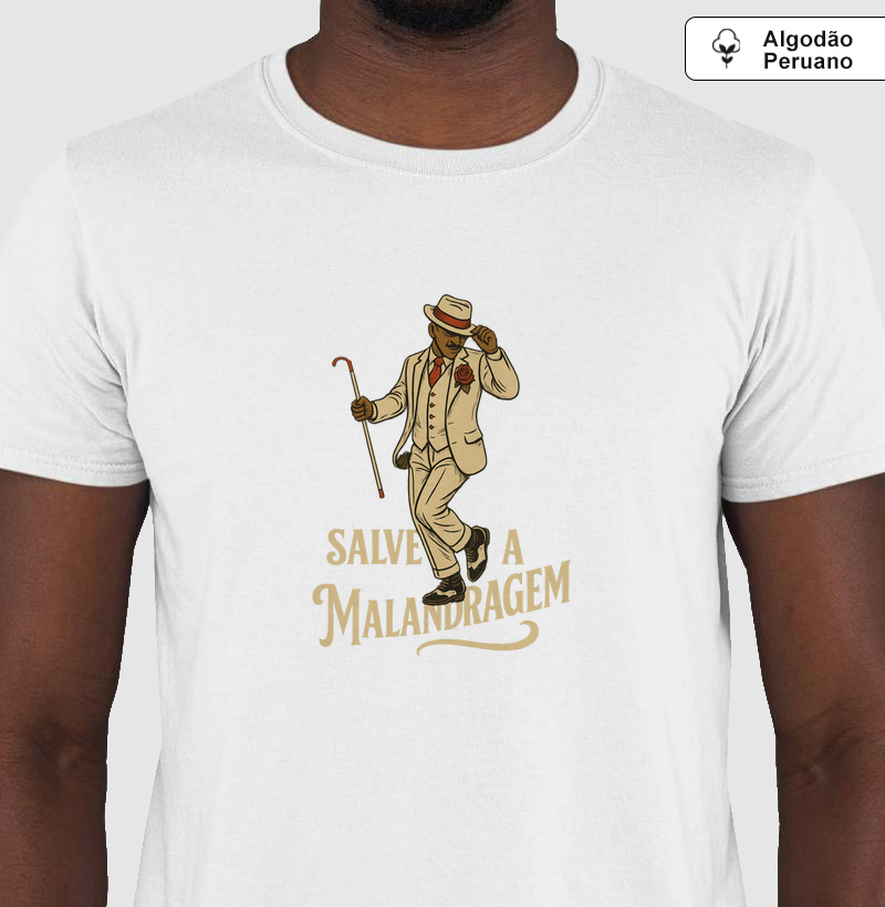 Camiseta Original Salve a Malandragem