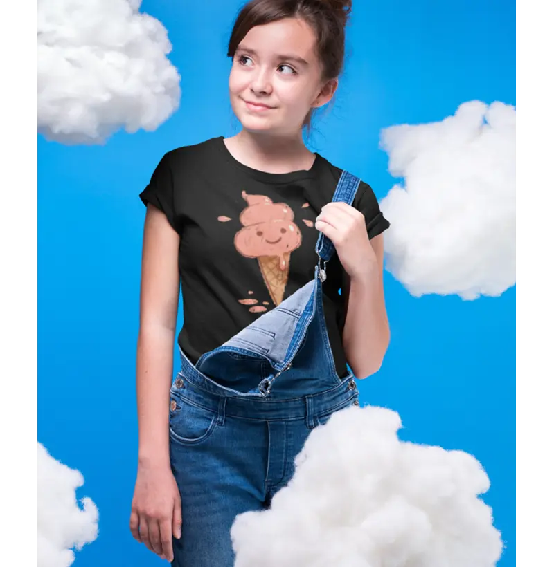 Camiseta 2 a 14 anos SORVETINHO