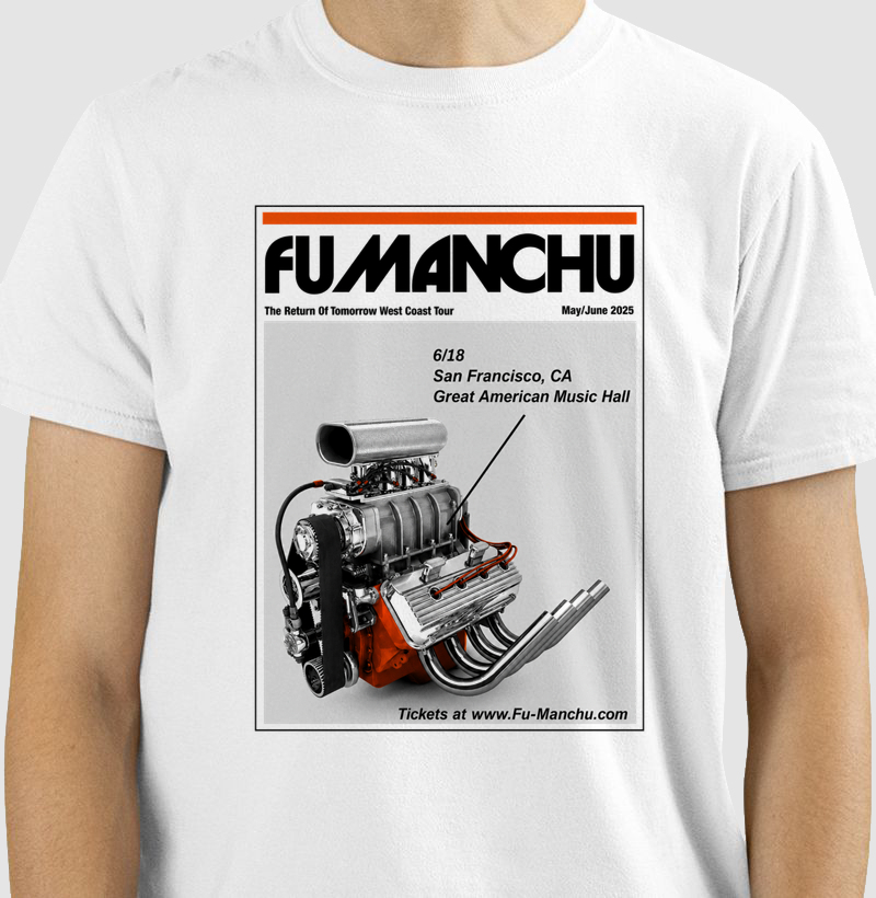 Camiseta Banda Fu Manchu