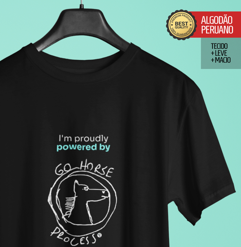 Powered by Go horse process