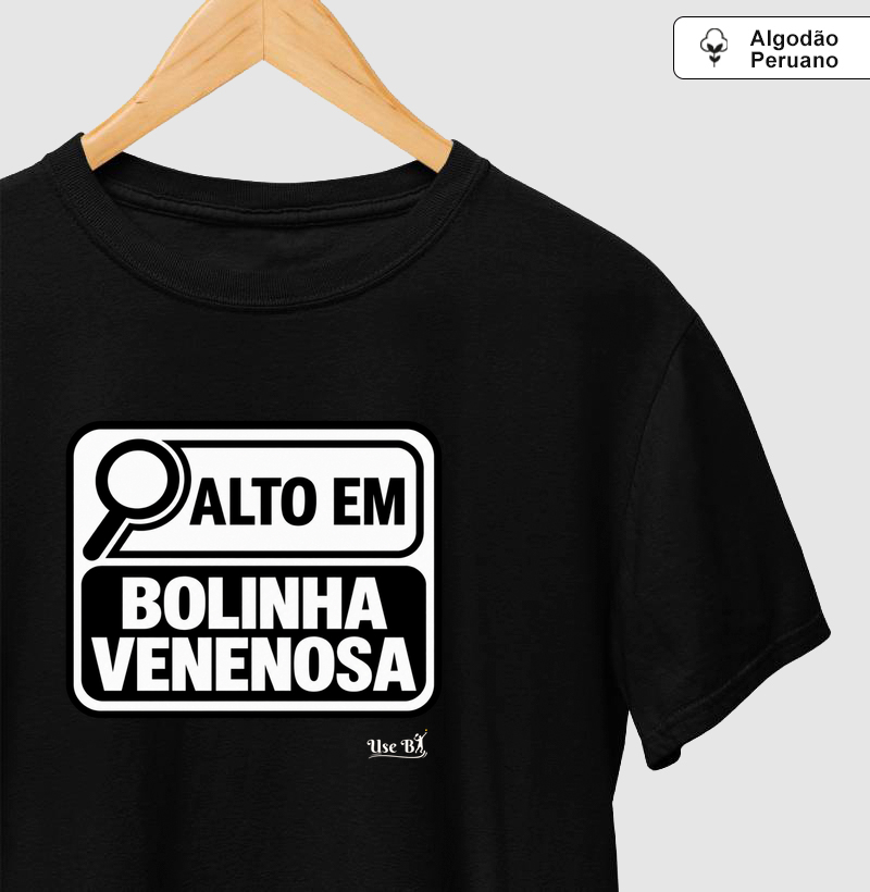 Alto em Bolinha Venenosa - Camiseta Algodão Peruano