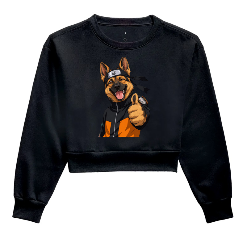 Ninja Shepherd - Cropped Moletom