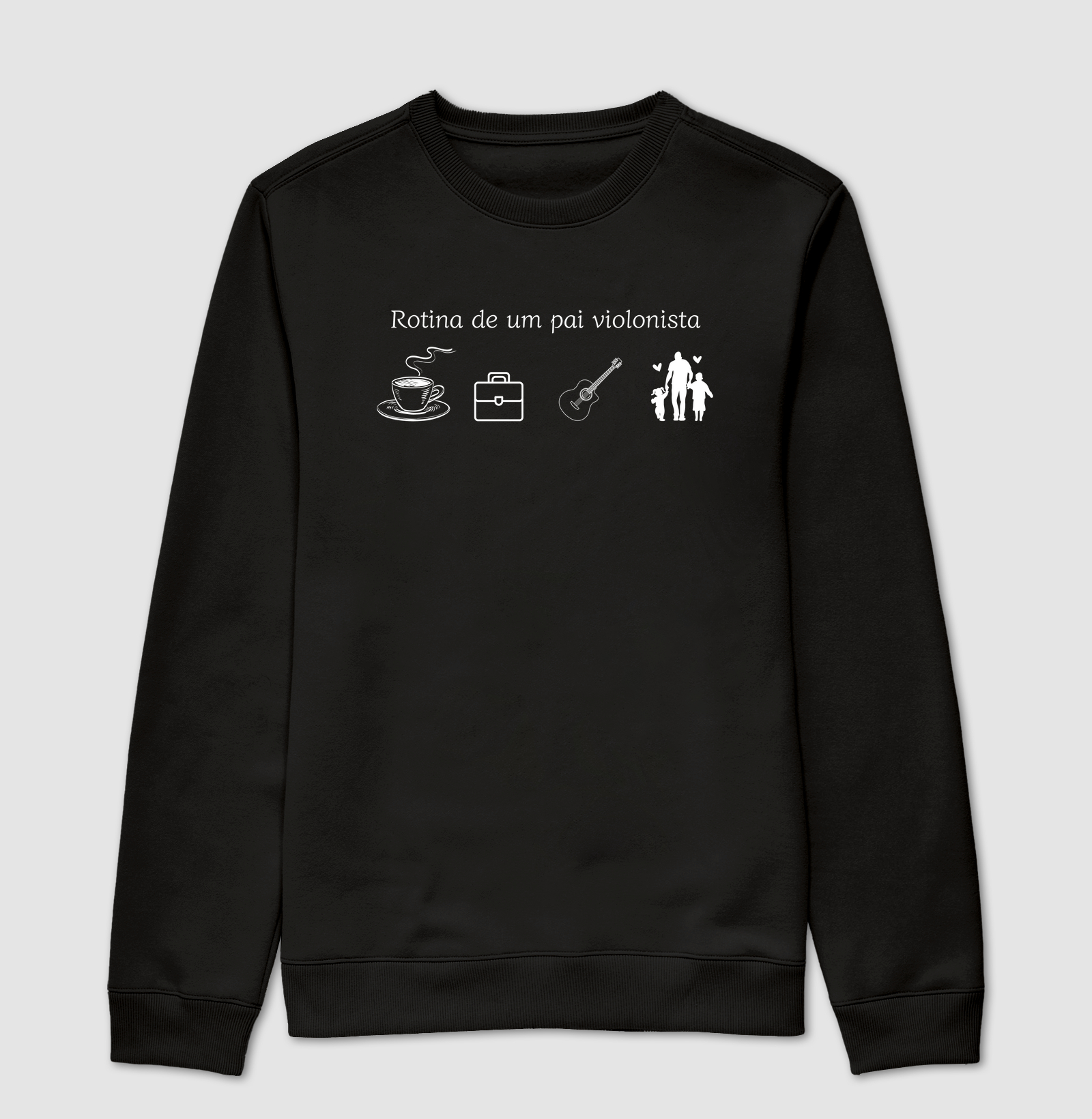 Rotina de um pai violonista