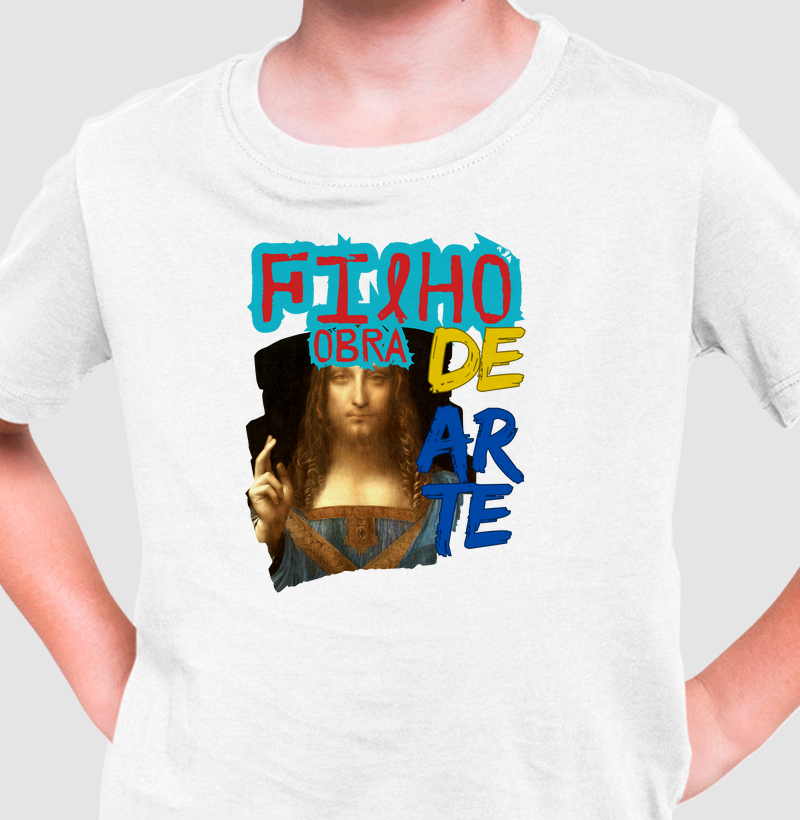 Filho Obra de Arte - Leonardo da Vinci