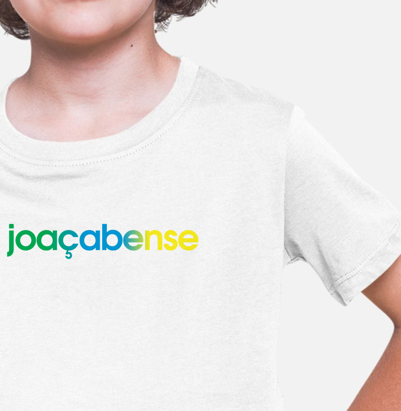 Camiseta Infantil Joaçabense Cores da Bandeira