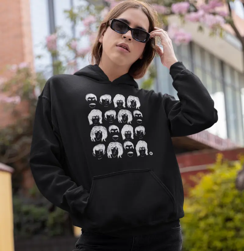 Hoodie Moletom Quarteto Rock by João Pedro Pacheco