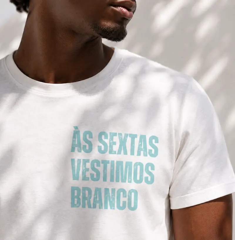 ÀS SEXTAS VESTIMOS BRANCO Minimal