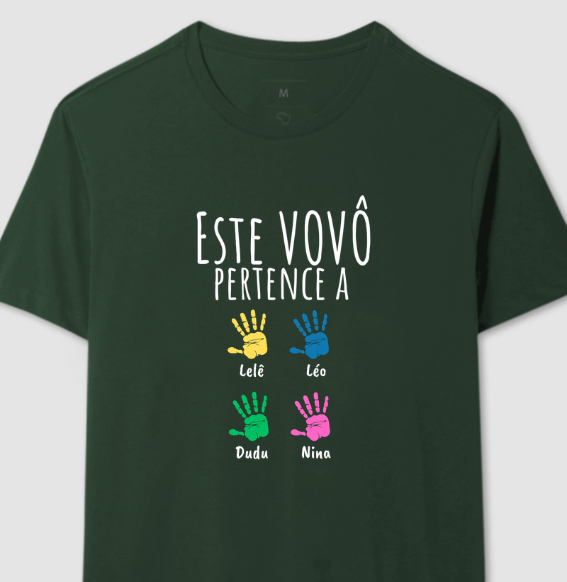 Vovô pertence: Lelê, Léo, Dudu, Nina