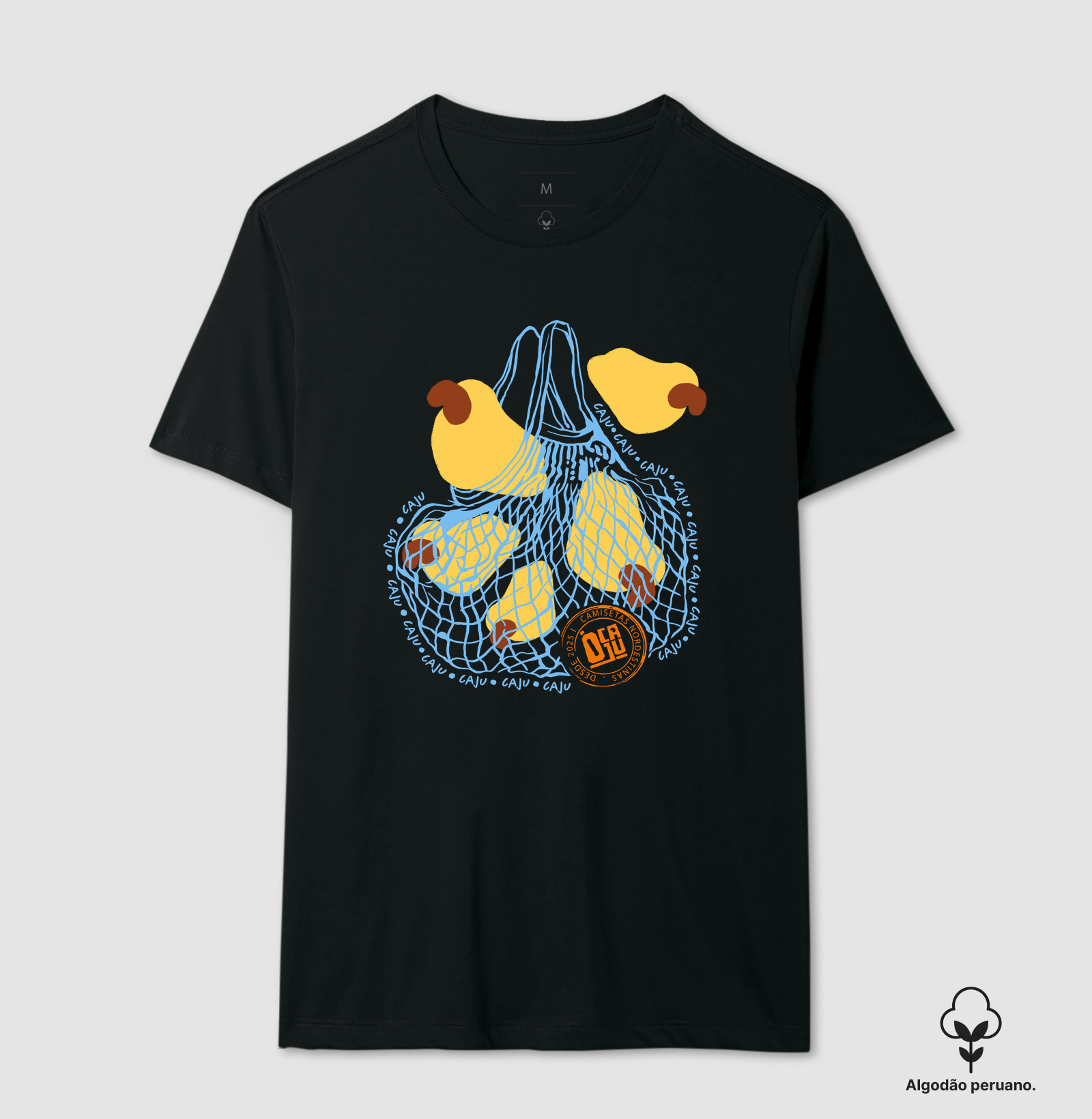 Sacola Cheia - Camiseta Algodão Peruano