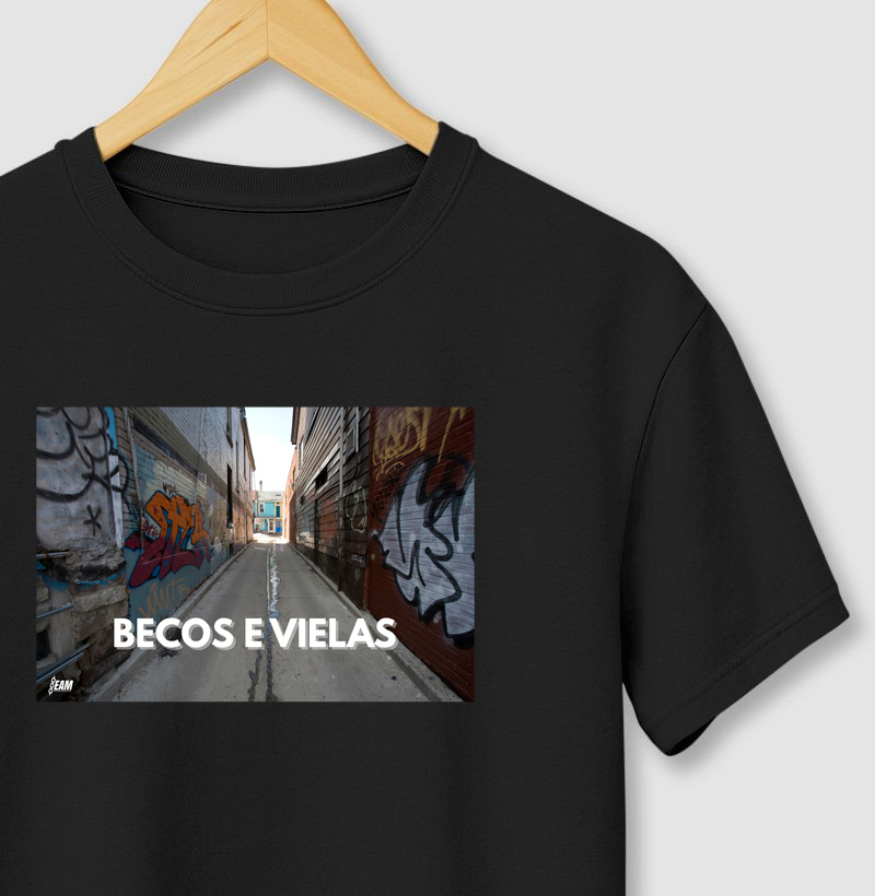 Camiseta Becos e Vielas
