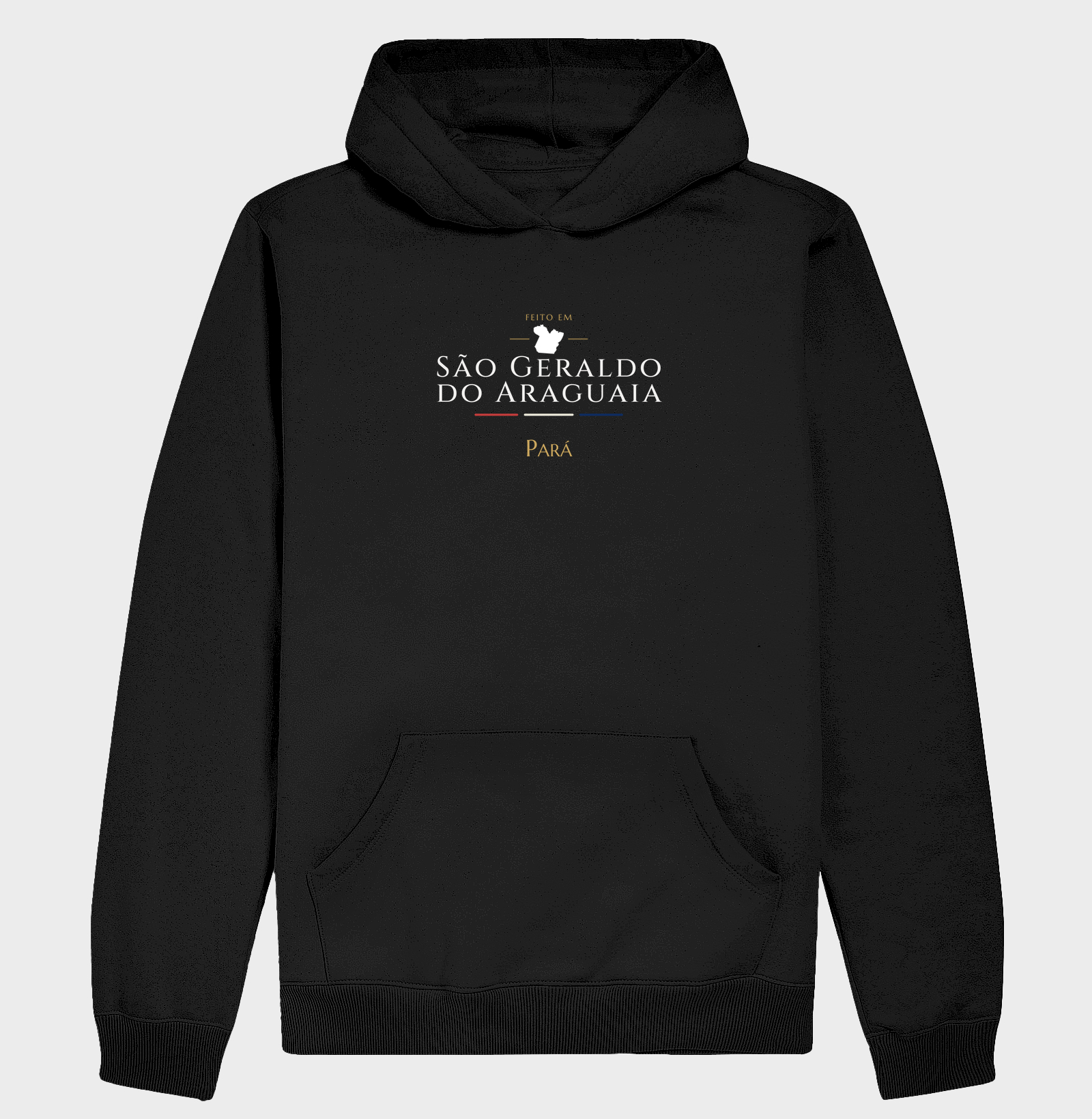 Feito em São Geraldo do Araguaia PA - Hoodie Moletom