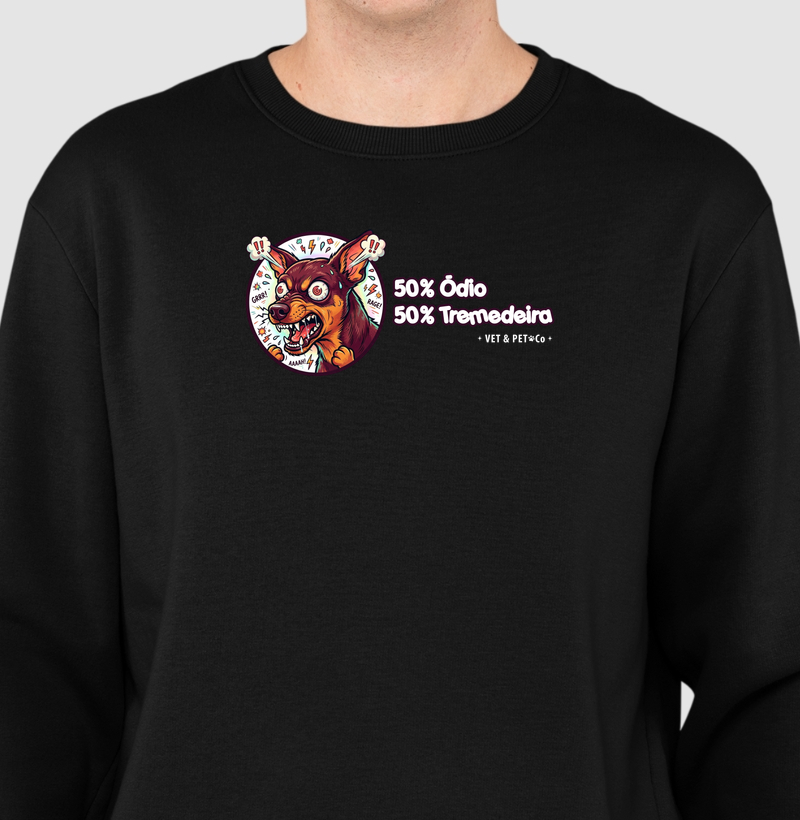 50% Ódio, 50% Tremedeira - Pinscher