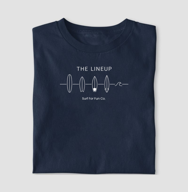 "The Lineup" Minimalista | Surf For Fun Wear