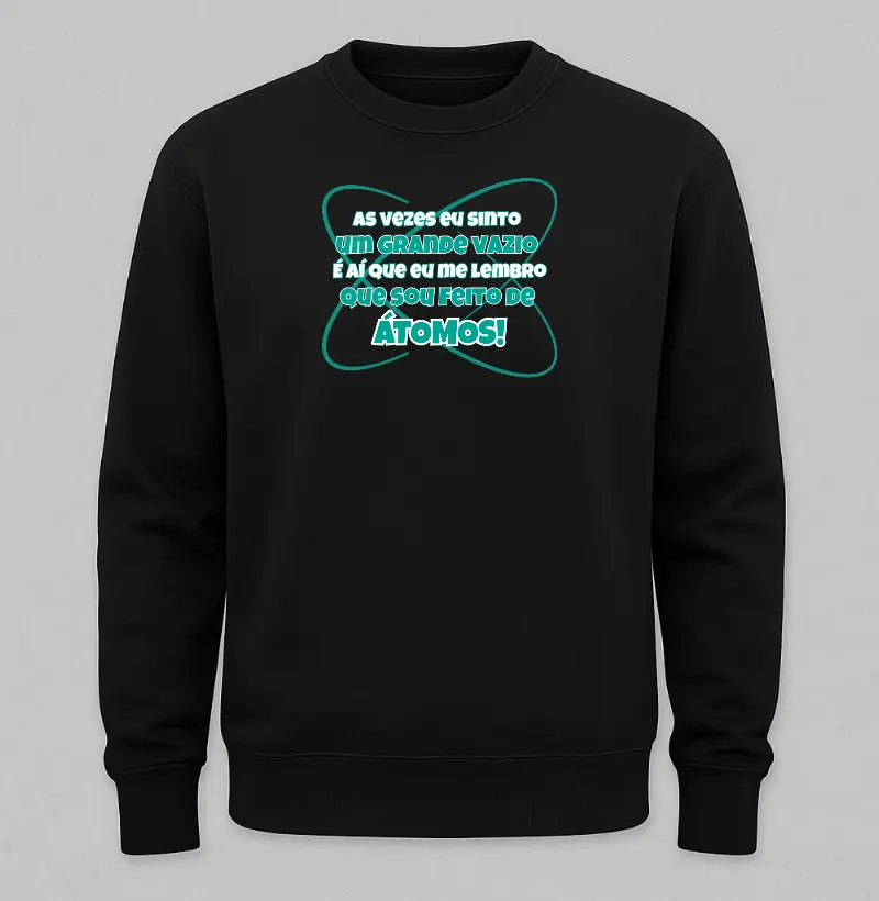 Feito de átomos!