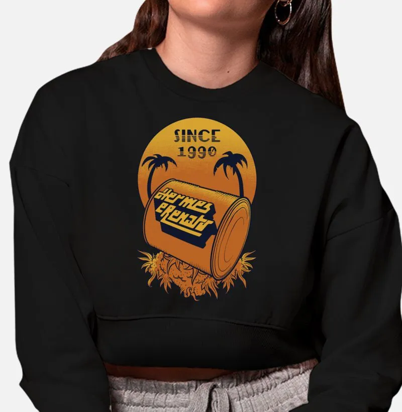 Moletom Cropped Since 1990 - Hermes e Renato