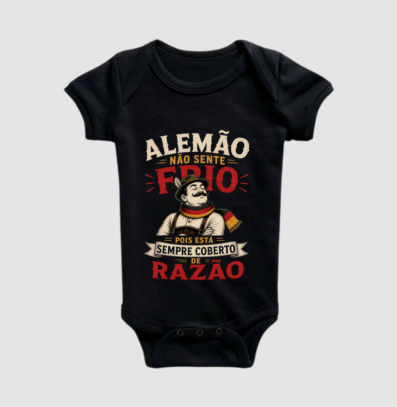 Coberto de Razão - Body Infantil