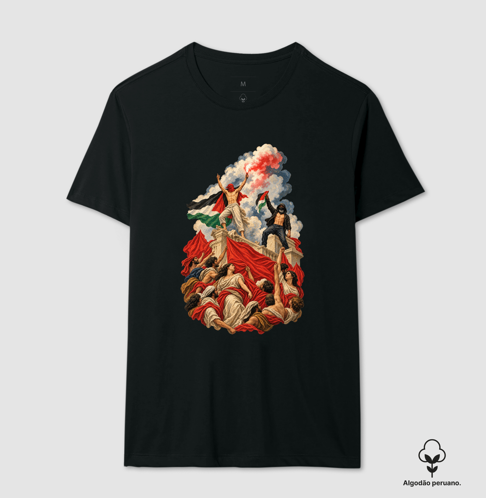 A Revolução dos Nossos Tempos - Camiseta Algodão Peruano