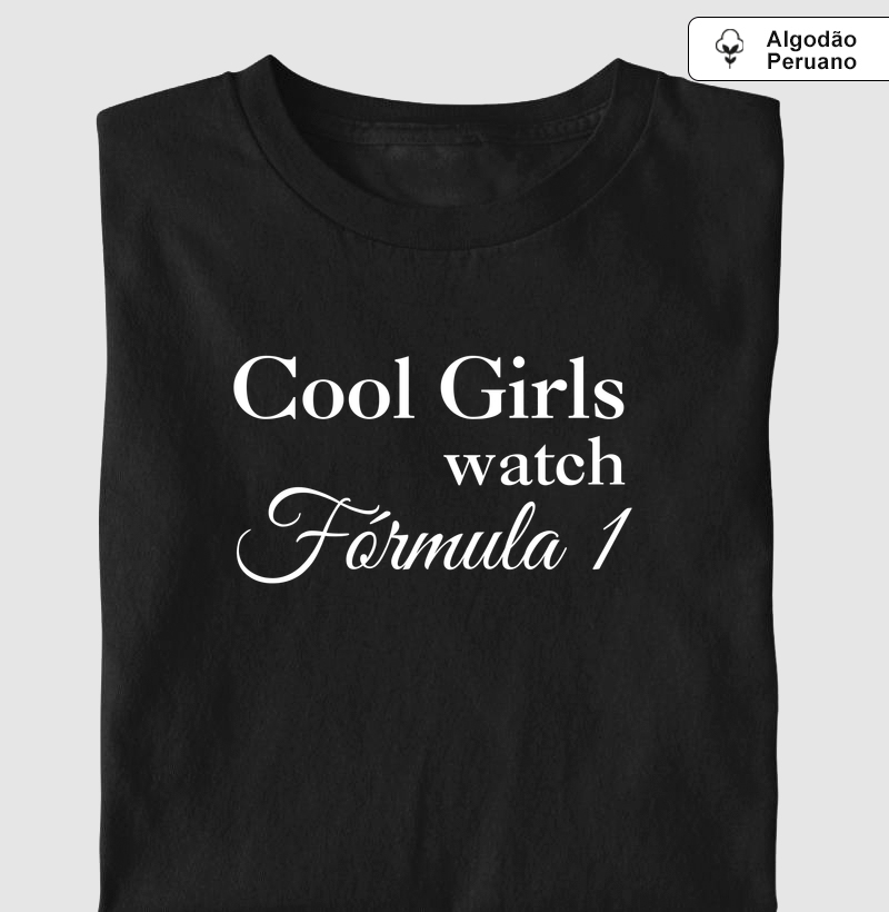 Cool girls watch fórmula 1