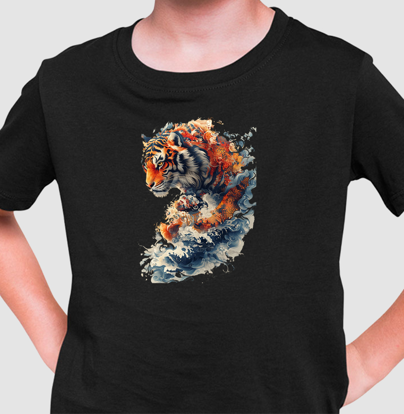 Camiseta Instinto de Tigre Kids