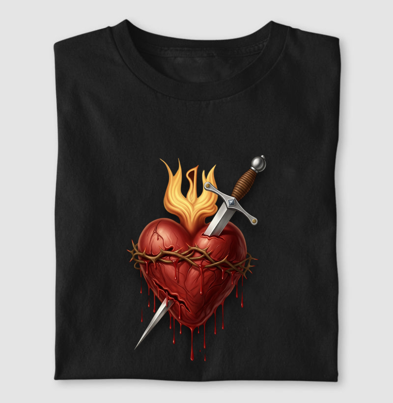 O coração que deu a vida por nós! 