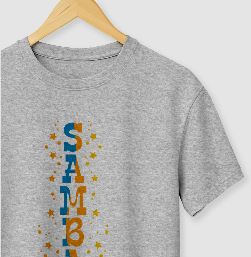 Camiseta Samba Vertical