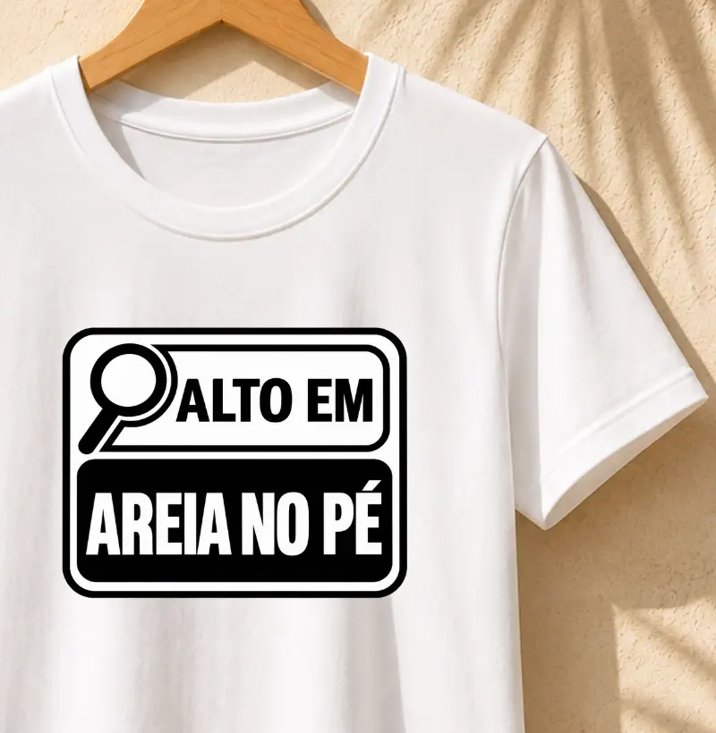 Alto em Areia no Pé
