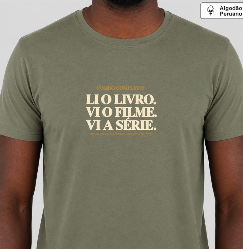 li o Livro. Vi o Filme. Vi a série.