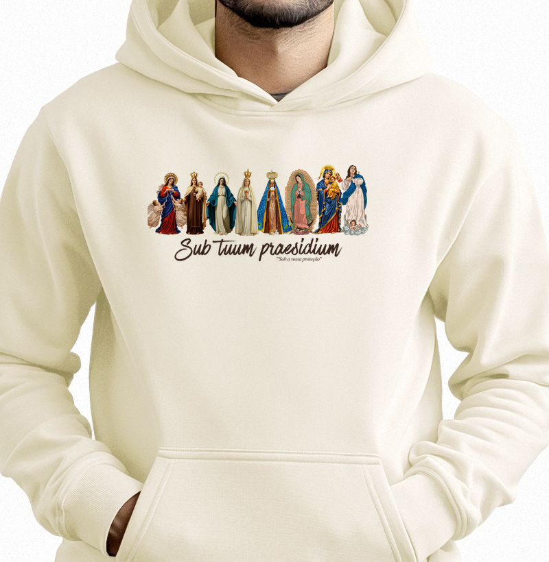 Moletom Nossa Senhora "Sob a Vossa Proteção"