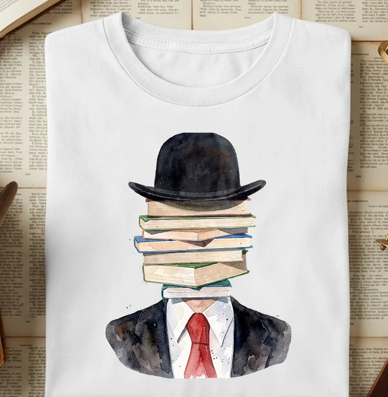 Muitos livros na cabeça