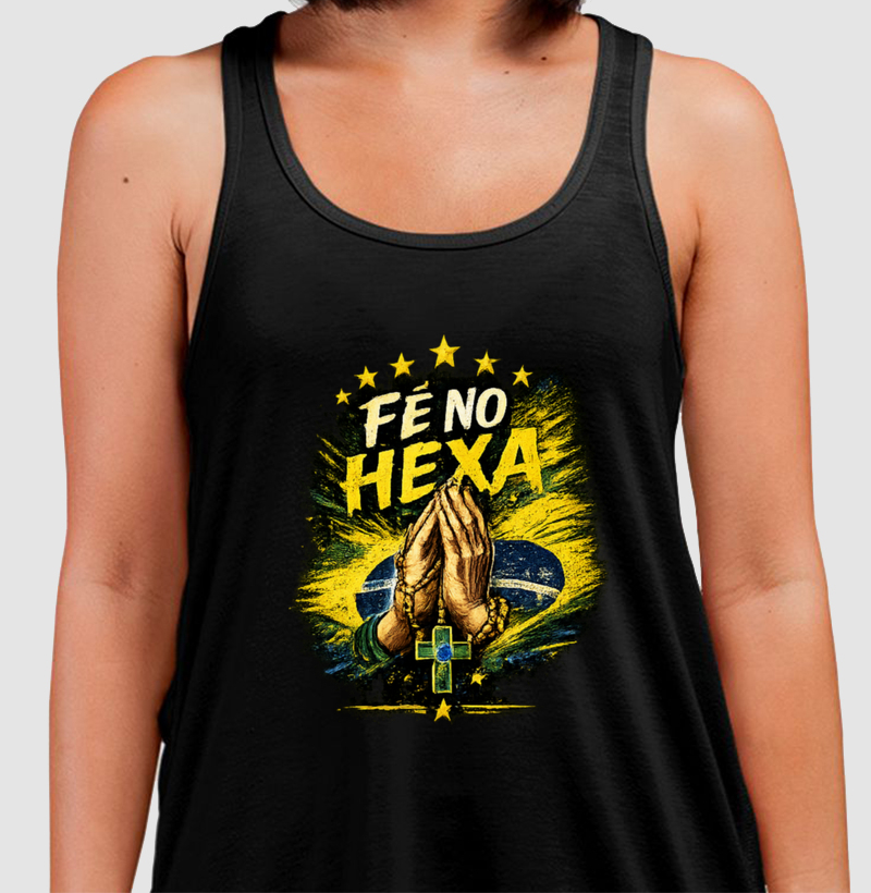 🙏🇧🇷 FÉ NO HEXA – A CAMISA DE QUEM ACREDITA ATÉ O FIM
