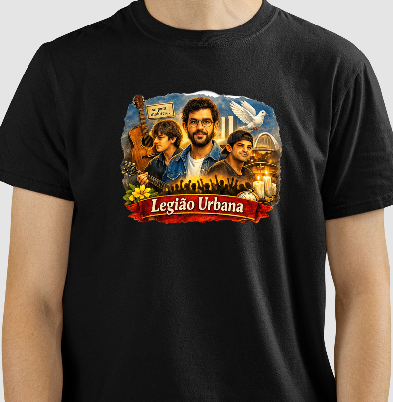 Camiseta Legião Urbana