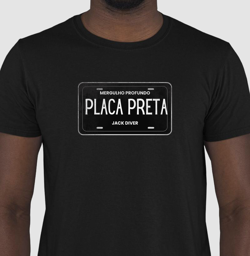 PLACA PRETA - PERSONALIZADA JACK