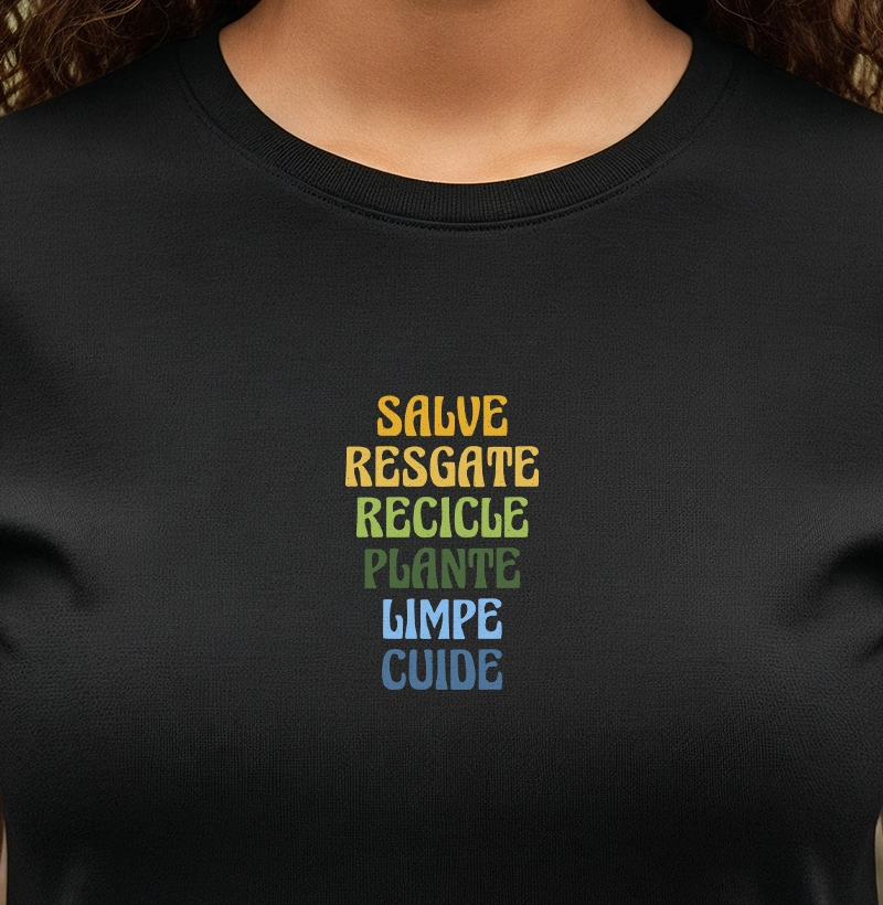  salve resgate recicle plante limpe cuide - Minimalista