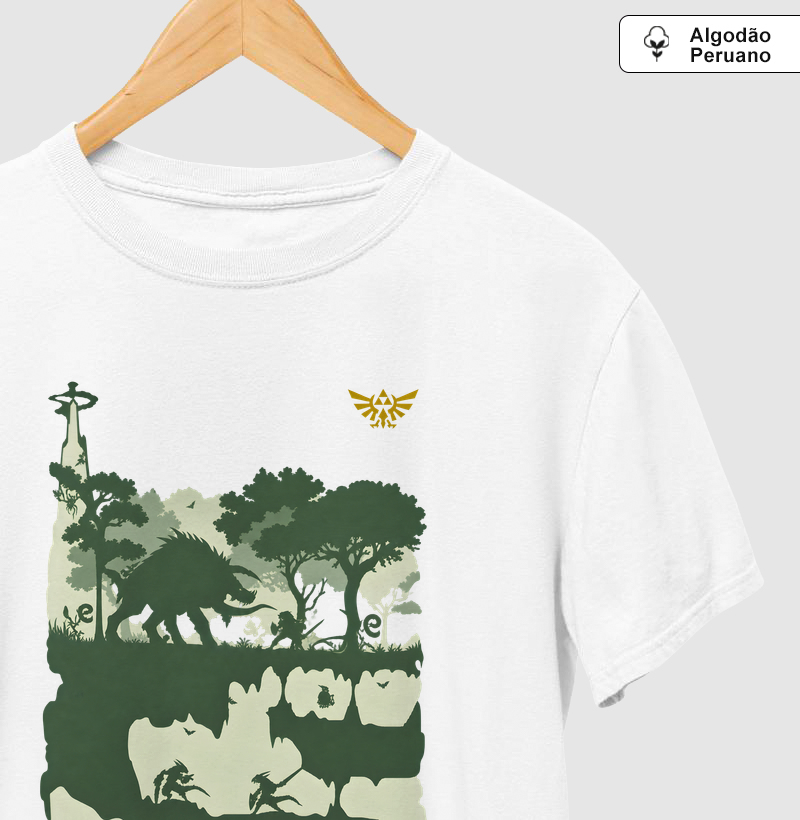 Zelda BotW / TotK - World | Underworld - Camiseta Algodão Peruano