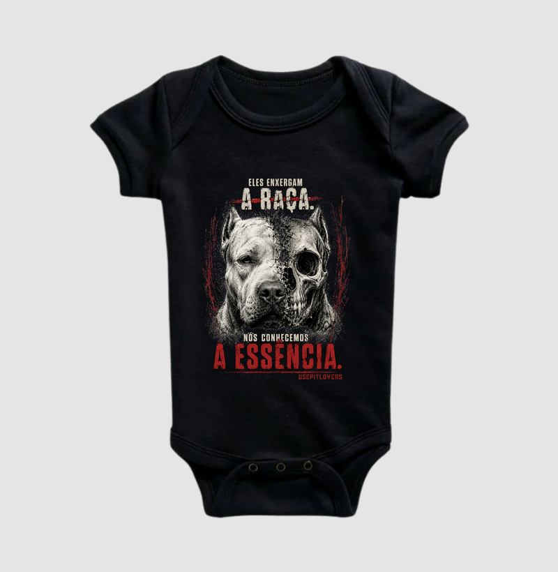 ELES ENCHERGAM A RAÇA. NÓS CONHECEMOS A ESSÊNCIA. - Body Infantil
