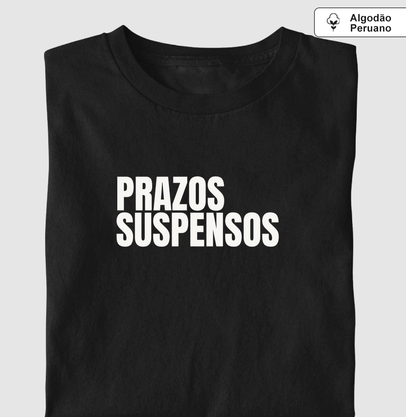 Prazos Suspensos.