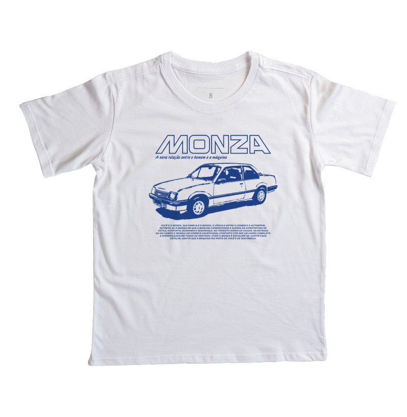 Monza | A nova relação entre o homem e a máquina - Camiseta Infantil