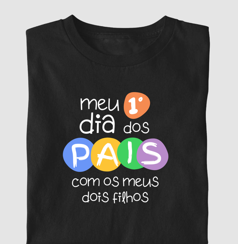 Meu primeiro Dia dos Pais com os meus dois filhos