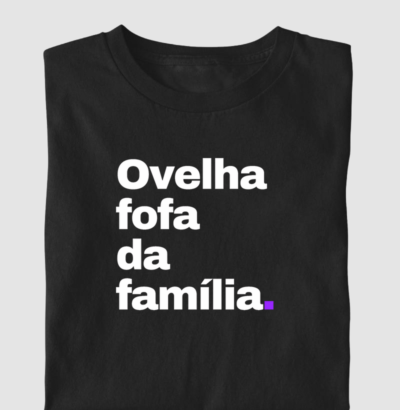 Ovelha fofa da família