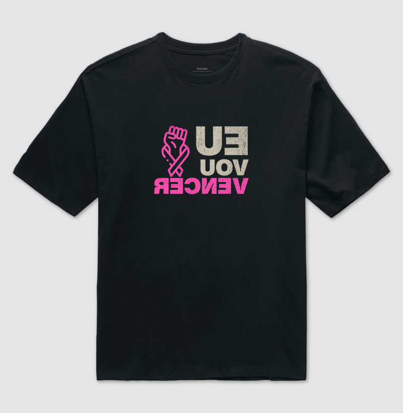Eu Vou Vencer - Camiseta Oversized